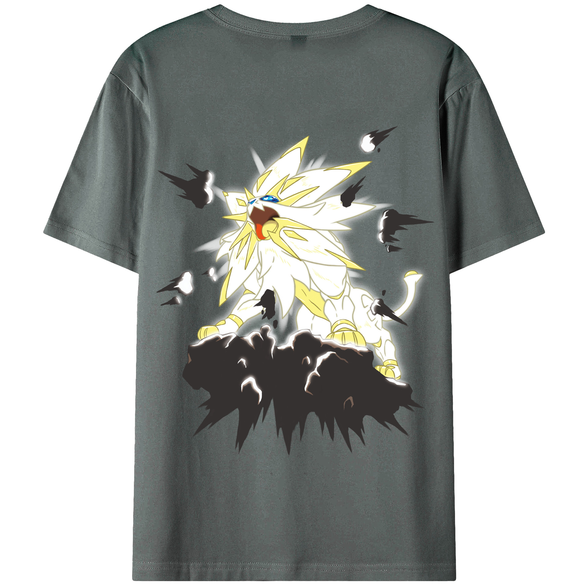 （画像用） ポケットモンスター Pokémon 綿100％半袖Tシャツ（背面プリント）